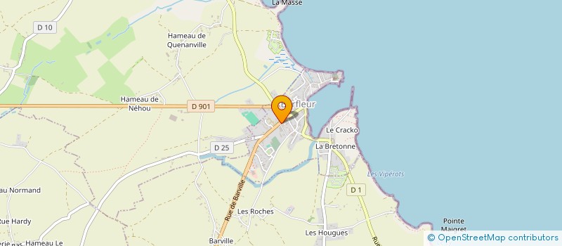 localisation de l'entreprise ASS DES AMIS DE L EGLISE DE BARFLEUR  BARFLEUR