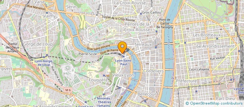 localisation de l'entreprise ASS DES AMIS DE L ESPACE GERSON à LYON