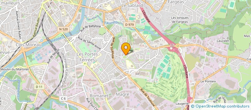 localisation de l'entreprise ASS DES AMIS DE LA LECT PUB HV à LIMOGES