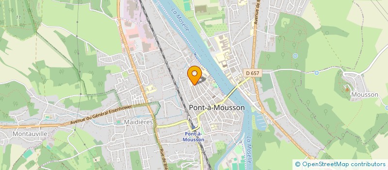 localisation de l'entreprise ASS DES AMIS DE LA LUDOTHEQUE à PONT-A-MOUSSON