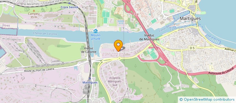localisation de l'entreprise ASS DES AMIS DE LA MUSIQUE à MARTIGUES