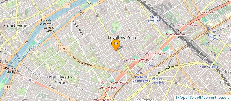 localisation de l'entreprise ASS DES AMIS DE LA MUSIQUE ET DE L'IMAG à LEVALLOIS-PERRET