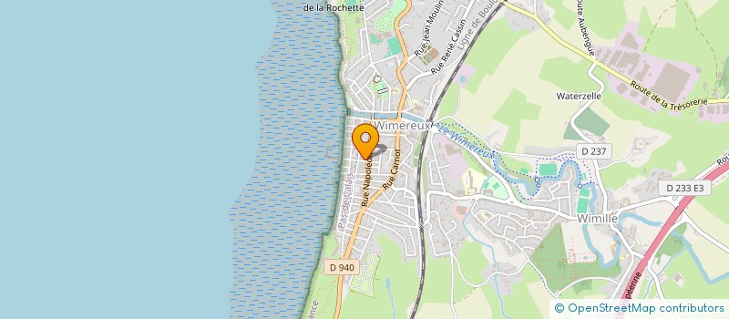 localisation de l'entreprise ASS  DES AMIS DE LA VALLEE DU DENACRE  WIMEREUX