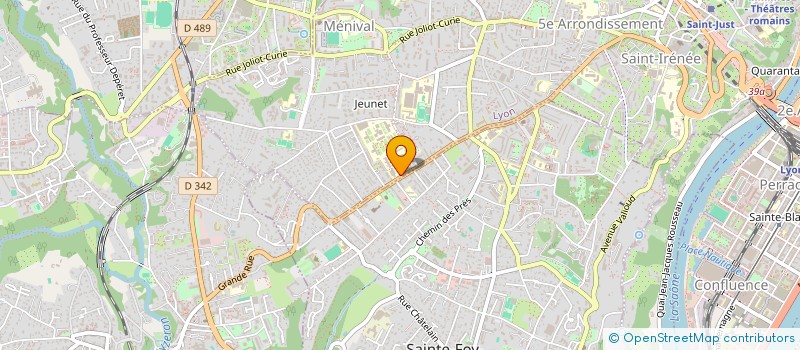localisation de l'entreprise ASS DES AMIS DE PIERRE GARRAUD à LYON