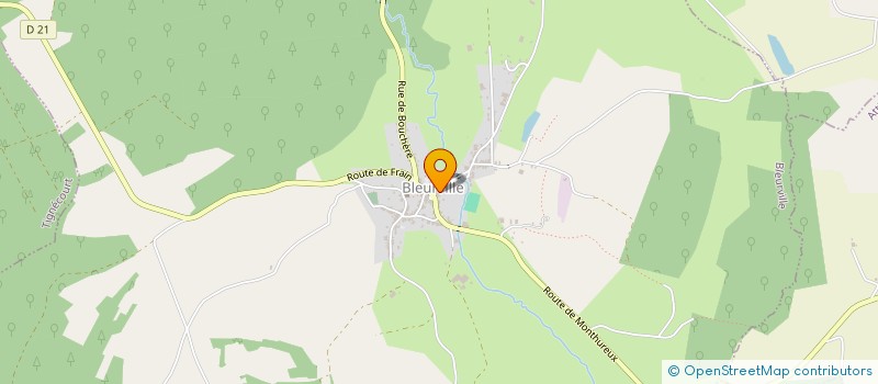 localisation de l'entreprise ASS DES AMIS DE ST MAUR  BLEURVILLE