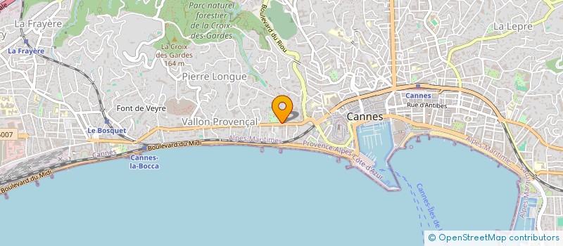 localisation de l'entreprise ASS DES AMIS DES BIBLIOTHEQUES DE CANNES à CANNES