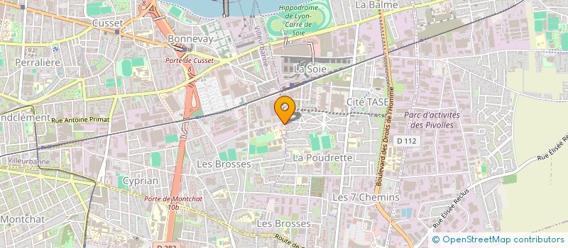 localisation de l'entreprise ASS DES AMIS DES PLATEAUX EN FRANCE  VILLEURBANNE