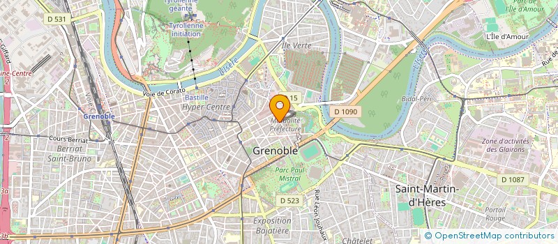 localisation de l'entreprise ASS  DES AMIS DES SOEURS DE N D DE SALET à GRENOBLE