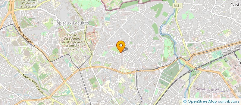 localisation de l'entreprise ASS DES AMIS DU CARMEL LES BUISSONNETS à MONTPELLIER