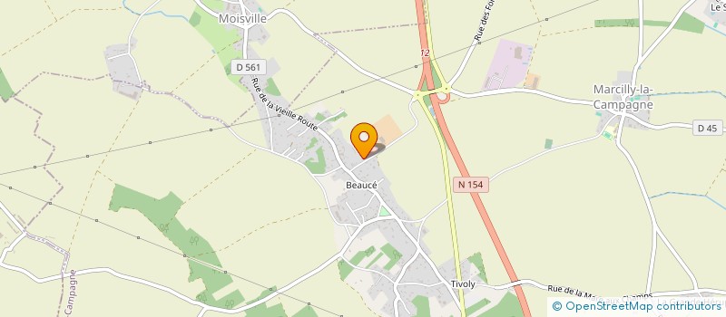 localisation de l'entreprise ASS DES AMIS DU CENTRE ANNE CARRE à MARCILLY-LA-CAMPAGNE