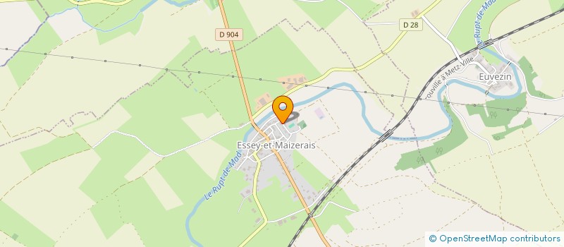 localisation de l'entreprise ASS DES AMIS DU CHATEAU DE JAULNY  JAULNY