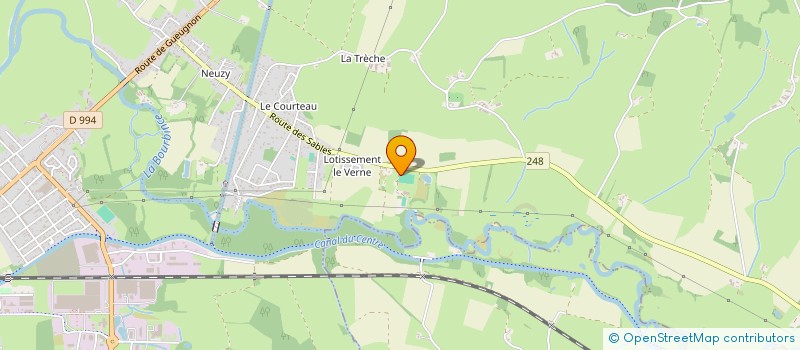 localisation de l'entreprise ASS DES AMIS DU CHEVAL  DIGOIN