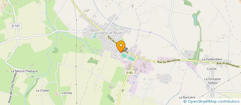 localisation de l'entreprise ASS DES AMIS DU CHEVAL ET DU PONEY  ISIGNY-LE-BUAT