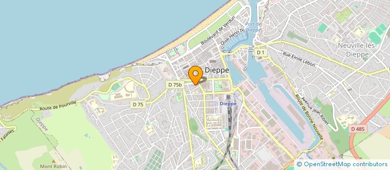 localisation de l'entreprise ASS DES AMIS DU FOYER D'ACCUEIL DIEPPE à DIEPPE