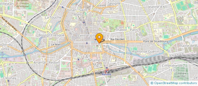 localisation de l'entreprise ASS DES AMIS DU MUSEE BEAUX ARTS RENNES  RENNES