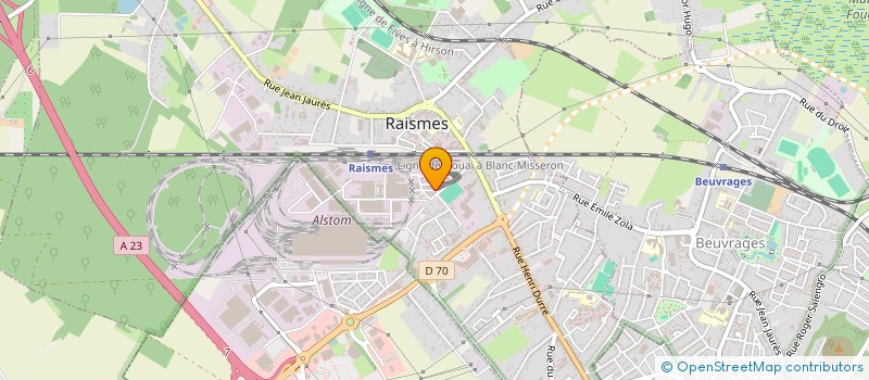 localisation de l'entreprise ASS DES AMIS DU PARTI SOCIALISTE à RAISMES