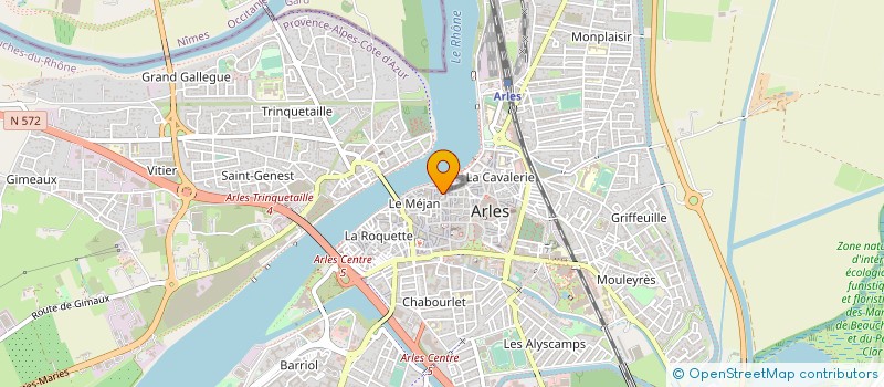 localisation de l'entreprise ASS DES AMIS DU VIEIL ARLES à ARLES