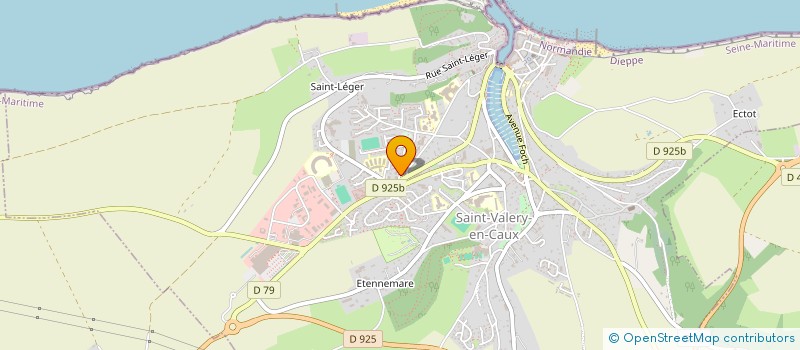 localisation de l'entreprise ASS DES AMIS DU VILLAGE DE TMAMNA  SAINT-VALERY-EN-CAUX