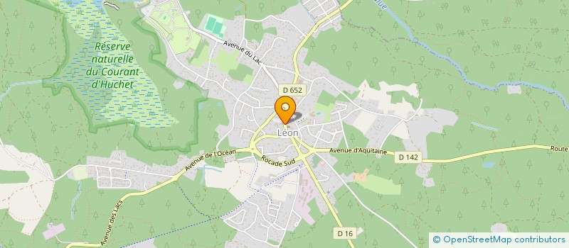 localisation de l'entreprise ASS DES ANCIENS COMBATTANTS  LEON