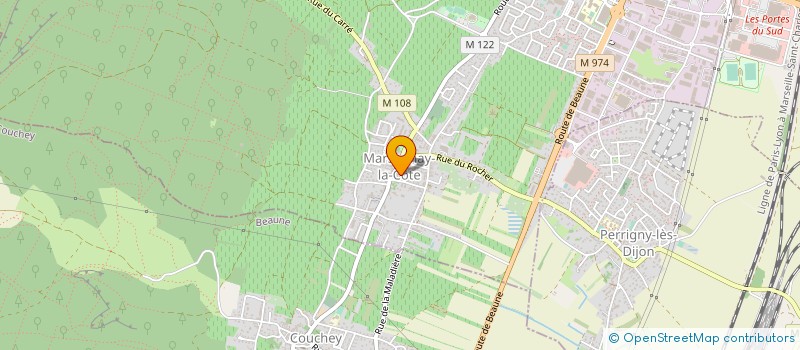 localisation de l'entreprise ASS DES ANCIENS COMBATTANTS PRISONNIERS ET VICTIMES DE TOUTES LES GUERRES à MARSANNAY LA COTE