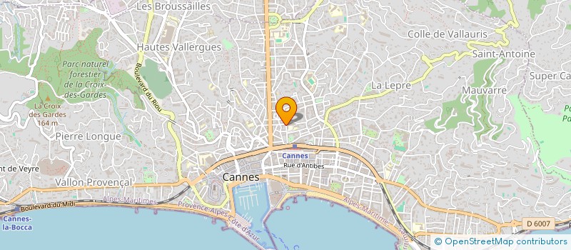 localisation de l'entreprise ASS.DES ANCIENS DU LYCEE BRISTOL à CANNES