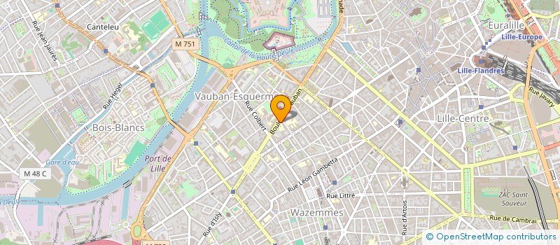 localisation de l'entreprise ASS DES ANCIENS ELEVES D ESPAS TECOBIO à LILLE