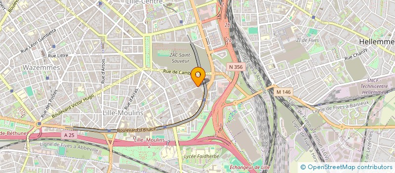localisation de l'entreprise ASS DES ANCIENS ELEVES DE SCIENCES PO DE LILLE à LILLE