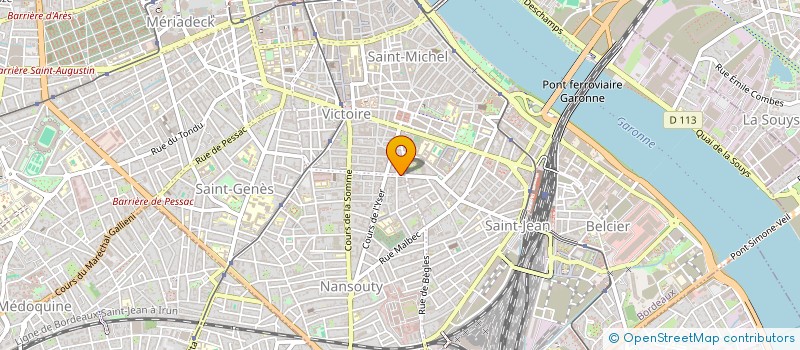 localisation de l'entreprise ASS DES ARTISANS D AQUITAINE à BORDEAUX