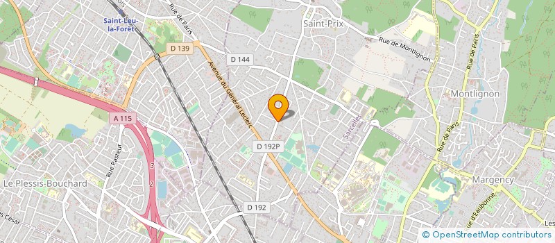 localisation de l'entreprise ASS DES ARTS ET DE LA CULTURE à SAINT-PRIX