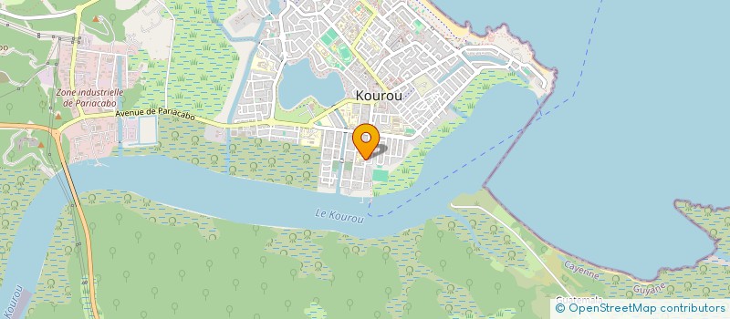 localisation de l'entreprise ASS DES ARTS PLASTIQUES  KOUROU