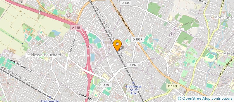 localisation de l'entreprise ASS  DES ASS MAT DE ST PRIX à SAINT-PRIX