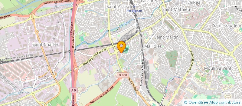 localisation de l'entreprise ASS DES BATTEURS DU LANGUEDOC ROUSSILLON  PERPIGNAN