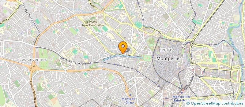 localisation de l'entreprise ASS DES BENINOIS DE MONTPELLIER à MONTPELLIER