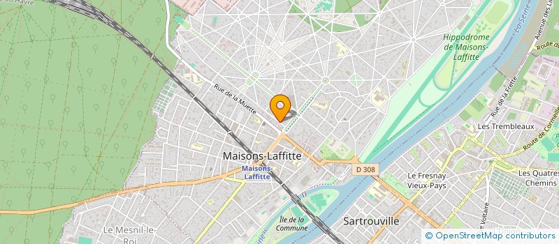 localisation de l'entreprise ASS DES BRETONS DE MAISONS LAFFITTE & DE SES ENVIRONS à MAISONS-LAFFITTE