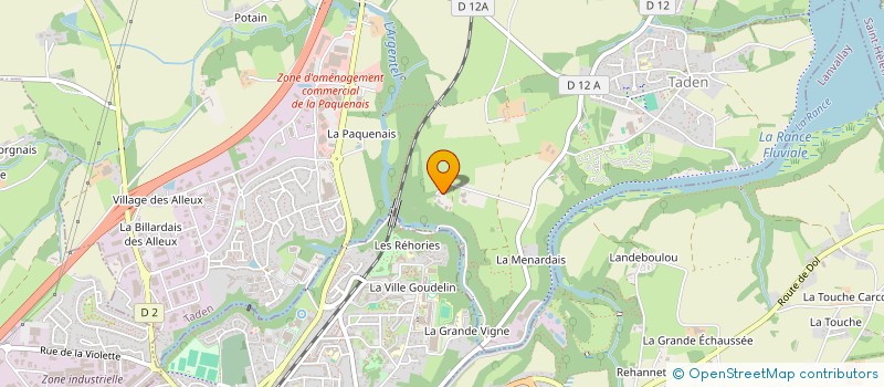 localisation de l'entreprise ASS DES CAVALIERS DE ST VALAY à TADEN