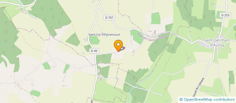 localisation de l'entreprise ASS DES CAVALIERS DE VILLERS EN OUCHE à LA FERTE-EN-OUCHE