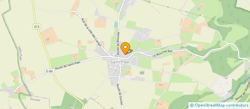 localisation de l'entreprise ASS DES CAVALIERS DU LAUNAY  SAINT-PAER