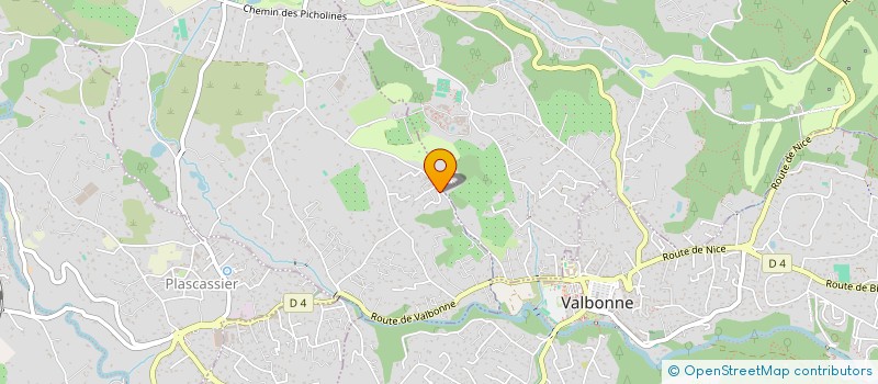 localisation de l'entreprise ASS DES CAVALIERS RANDONNEURS INDEPENDANTS DES ALPES MARITIME (ACRIAM)  CHATEAUNEUF-GRASSE