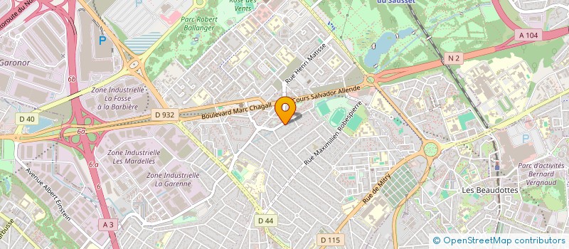 localisation de l'entreprise ASS DES CENTRES SOCIAUX D'AULNAY SOUS BOIS à AULNAY-SOUS-BOIS