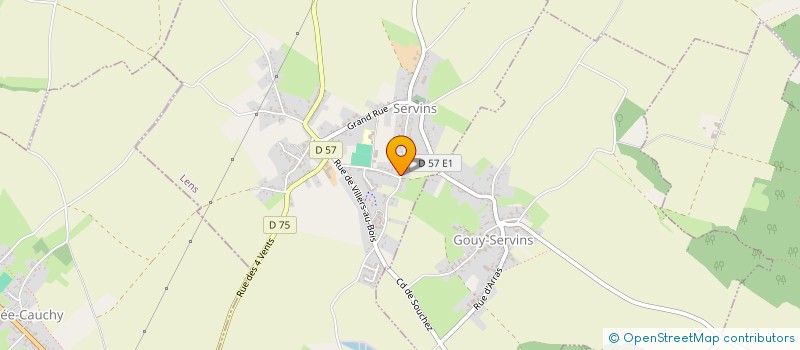 localisation de l'entreprise ASS DES CHAMPS DORES à SERVINS