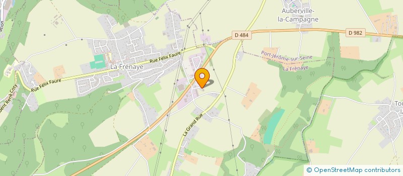 localisation de l'entreprise ASS DES CHASSEURS  LA FRENAYE