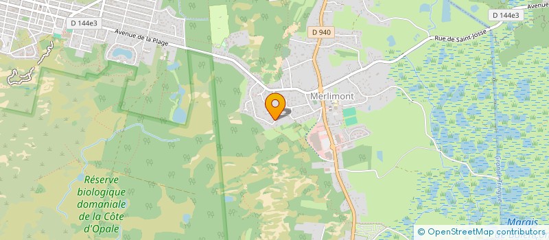 localisation de l'entreprise ASS DES CHOMEURS à MERLIMONT