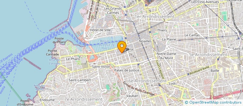 localisation de l'entreprise ASS DES CITOYENS MEDITERRANEENS à MARSEILLE