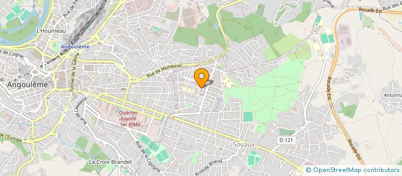 localisation de l'entreprise ASS DES COMMERCANTS CENTRE CIAL SOYAUX à SOYAUX