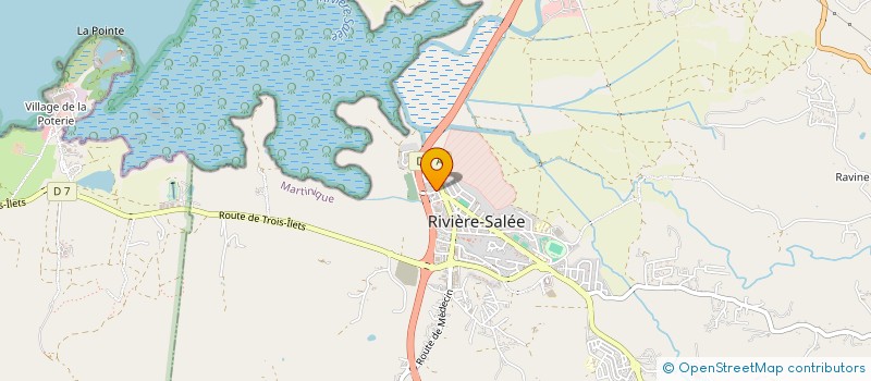 localisation de l'entreprise ASS DES COMMERCANTS ET ARTIS DE RIV SAL à RIVIERE-SALEE