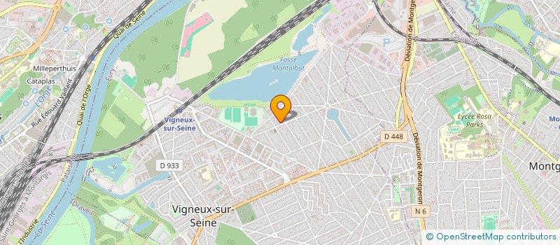 localisation de l'entreprise ASS DES COMMERCANTS ET ARTISANS DU LAC à VIGNEUX-SUR-SEINE