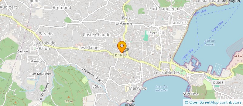 localisation de l'entreprise ASS DES CONCERTS CLASSIQUES SEYNOIS  LA SEYNE-SUR-MER