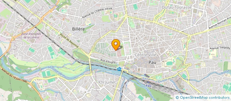 localisation de l'entreprise ASS DES CONJOINTS SURVIVANTS DES PYRENEES ATLANTIQUES à PAU