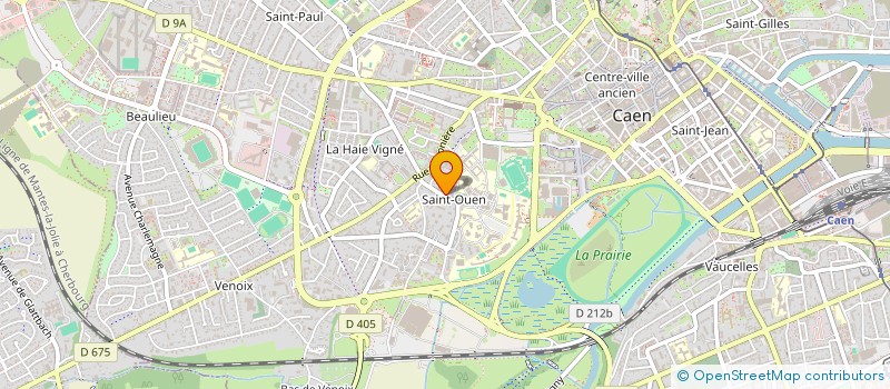 localisation de l'entreprise ASS DES CONSEILLERS CINEMA AUDIOVISUEL MULTIMEDIA DU MINISTERE DE LA CULTURE ET DE LA COMMUNICATION à CAEN
