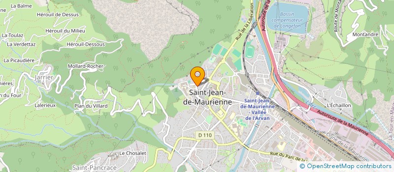 localisation de l'entreprise ASS DES COPROPRIETAIRES DU REPLATEY à SAINT-JEAN-DE-MAURIENNE